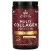 Dr. Axe/Ancient Nutrition Multi Collagen Protein Gut Restore Lemon Ginger 8.4 oz (238 g) 816401022332