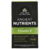 Dr. Axe/Ancient Nutrition Vitamin E 60 viên 816401023384