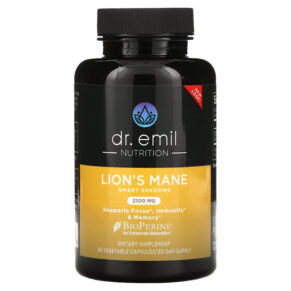 Dr. Emil Nutrition Lion's Mane Smart Shrooms 2.100 mg 90 viên 850002956269