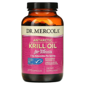 Dr. Mercola Antarctic Krill Oil cho Nữ 270 viên 813006010290