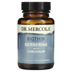 Dr. Mercola Biothin Berberine + Chromium 30 viên 810094210083