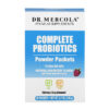 Dr. Mercola Complete Probiotics Powder gói Natural Raspberry 70 Billion CFU 30 gói 0.12 oz (3.5 g) 813006017145