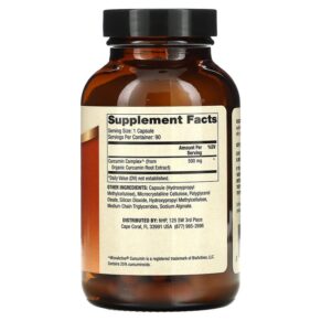 Dr. Mercola Curcumin Advanced 90 Capsules 813006016810