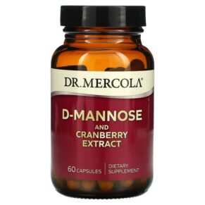 Dr. Mercola D-Mannose & Cranberry Extract 60 viên 813006010528