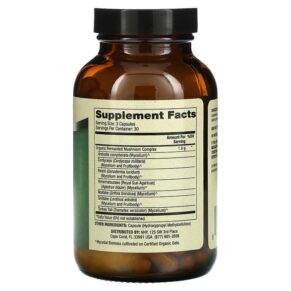 Dr. Mercola Fermented Mushroom Complex 90 Capsules 813006014588