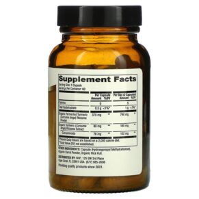 Dr. Mercola Fermented Turmeric 60 Capsules 810487032360