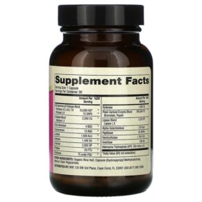 Dr. Mercola Full Spectrum Enzymes for Women 90 Capsules 810487030915