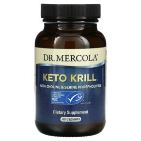 Dr. Mercola Keto Krill + Choline & Serine Phospholipids 60 viên 810487031974