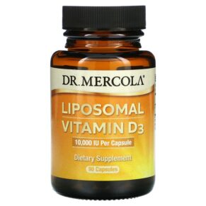 Dr. Mercola Liposomal Vitamin D3 10.000 IU 90 viên 810487032018