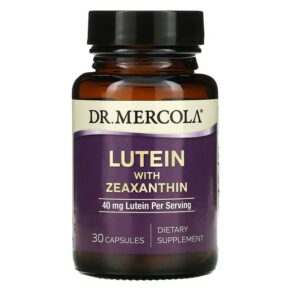 Dr. Mercola Lutein + Zeaxanthin 40 mg 30 viên 810487036610