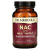 Dr. Mercola NAC + Milk Thistle 500 mg 60 viên 813006017398