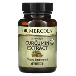 Dr. Mercola Organic Curcumin Extract 30 viên 810487033527
