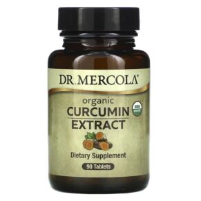 Dr. Mercola Organic Curcumin Extract 90 viên 810487033558