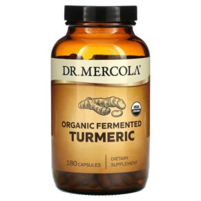 Dr. Mercola Organic Fermented Turmeric 180 viên 810487032377