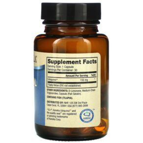 Dr. Mercola Ubiquinol 150 mg 30 Capsules 813006017992