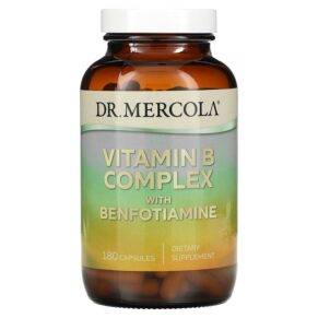 Dr. Mercola Vitamin B Complex + Benfotiamine 180 viên 810487031806