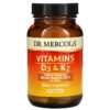 Dr. Mercola Vitamins D3 & K2 90 viên 813006019965