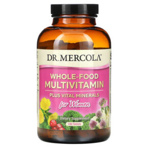 Dr. Mercola Whole-Food Multivitamin Plus Vital Minerals cho Nữ 240 viên 813006019392