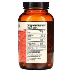 Dr. Mercola Wild Caught Alaskan Salmon Oil 90 Capsules 813006018456