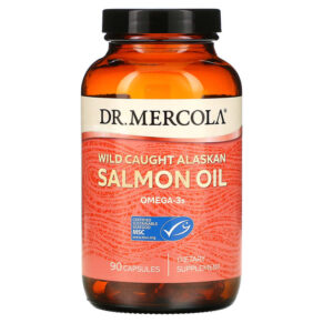 Dr. Mercola Wild Caught Alaskan Salmon Oil 90 viên 813006018456