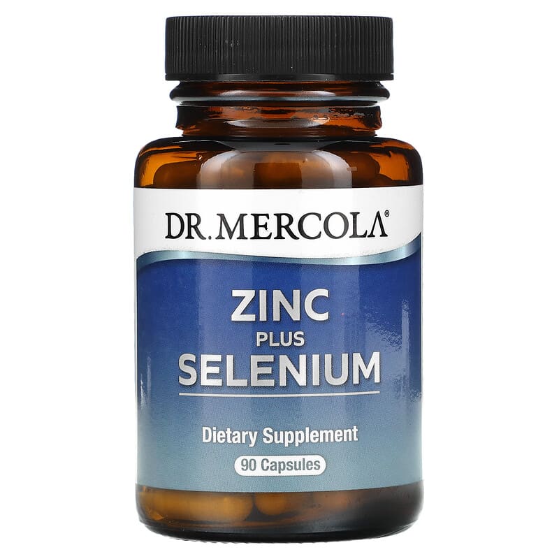 Dr. Mercola Zinc Plus Selenium 90 Capsules 1 Dr. Mercola Zinc Plus Selenium 90 viên 810487031523