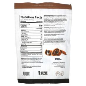 Dr. Murray's Super Foods 3 Seed (Pumpkin Flax Sunflower) Vegan Protein Powder Chocolate 16 oz (453.5 g) 850010353180