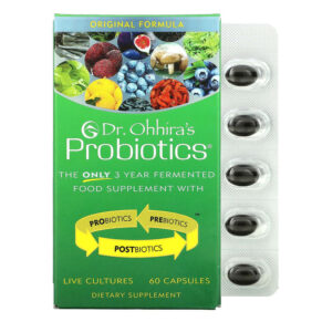 Dr. Ohhira's Essential Formulas Inc. Probiotics Original Formula 60 viên 695927121251