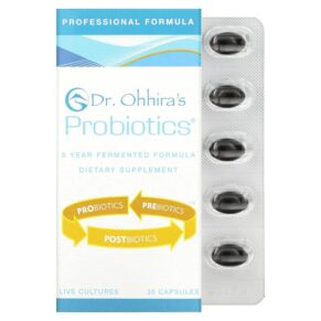 Dr. Ohhira's Essential Formulas Inc. Professional Formula Probiotics 30 viên 695927121237