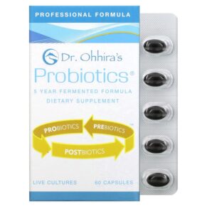 Dr. Ohhira's Essential Formulas Inc. Professional Formula Probiotics 60 viên 695927121213