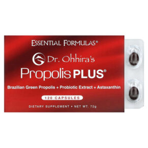 Dr. Ohhira's Essential Formulas Inc. Propolis Plus 120 viên 695927121121