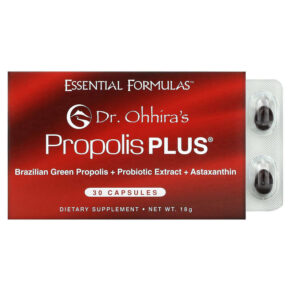 Dr. Ohhira's Essential Formulas Inc. Propolis Plus 30 viên 695927121138