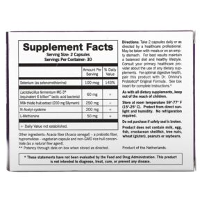 Dr. Ohhira's Essential Formulas Inc. Reg'Activ Detox & Liver Health 60 Capsules 695927222033