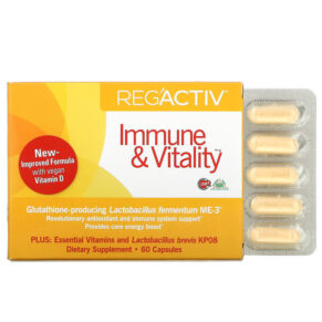Dr. Ohhira's Essential Formulas Inc. Reg'Activ Immune & Vitality 60 viên 695927222026