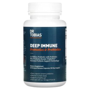 Dr. Tobias Deep Immune Probiotics & Prebiotics 60 viên 842367001210