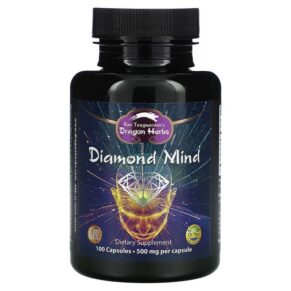 Dragon Herbs (Ron Teeguarden) Diamond Mind 500 mg 100 viên 679372001603