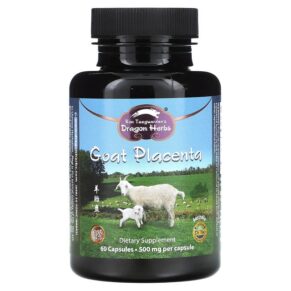 Dragon Herbs (Ron Teeguarden) Goat Placenta 250 mg 60 viên 679372005175