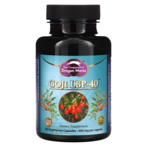 Dragon Herbs (Ron Teeguarden) Goji LBP-40 500 mg 100 viên 679372005274