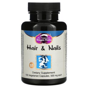 Dragon Herbs (Ron Teeguarden) Hair & Nails 500 mg 100 viên 679372002242