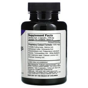 Dragon Herbs (Ron Teeguarden) Young Lungs 500 mg 100 Vegetarian Capsules 679372001726