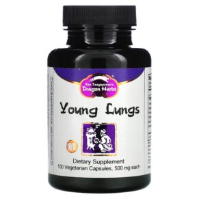 Dragon Herbs (Ron Teeguarden) Young Lungs 500 mg 100 viên 679372001726