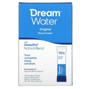 Dream Water Sleep Powder Snoozeberry 10 Sticks 3 g 857430002384
