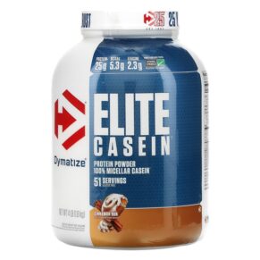 Dymatize Elite Casein Cinnamon Bun 4 lb (1.8 kg) 705016226122