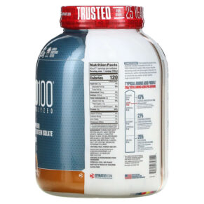Dymatize ISO100 Hydrolyzed 100% Whey Protein Isolate Chocolate Peanut Butter 5 lb (2.3 kg) 705016353552