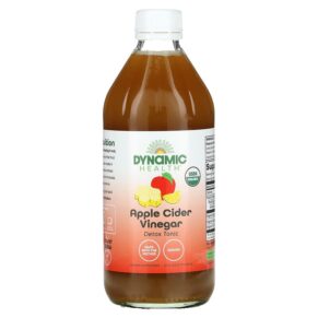 Dynamic Health Apple Cider Vinegar Detox Tonic 16 fl oz (473 ml) 790223656640