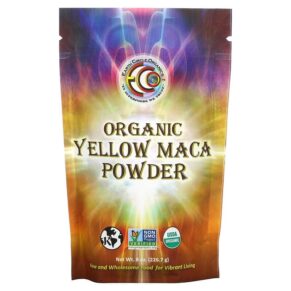 Earth Circle Organics Organic Yellow Maca Powder 8 oz (226.7 g) 894932002023