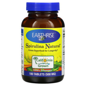 Earthrise Spirulina Natural 500 mg 180 viên 032602120008
