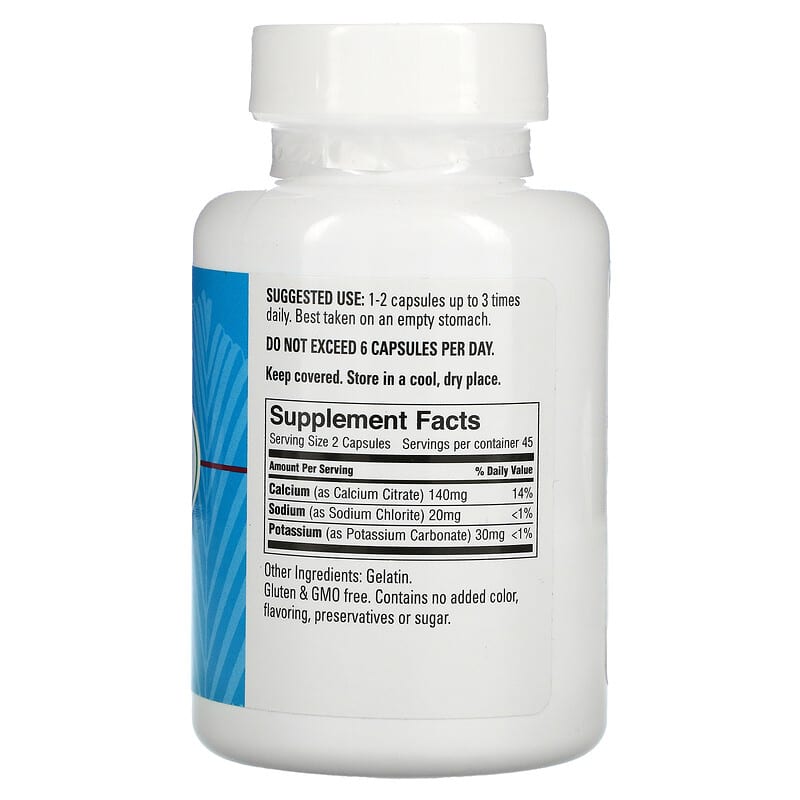 Earth's Bounty (Matrix Health) Oxy-Caps 90 Capsules 8 Thành phần vi chất Earth's Bounty (Matrix Health) Oxy-Caps 90 viên 707990104007