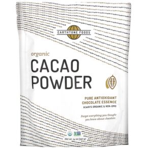 Earthtone Foods Organic Cacao Powder 14 oz (397 g) 760488373880