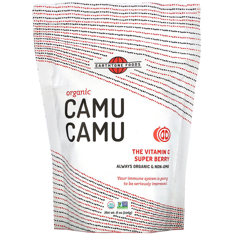 Earthtone Foods Organic Camu Camu 8 oz (226 g) 1 Earthtone Foods Organic Camu Camu 8 oz (226 g) 760488373842