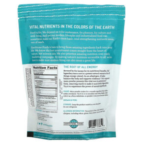Earthtone Foods Organic Gelatinized Maca Powder 16 oz (454 g) 760488373859